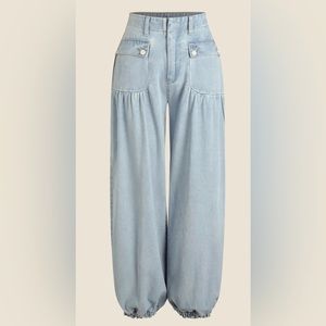 Denim Pocket Jogger Jeans